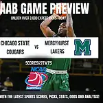 Chicago State Cougars vs Mercyhurst Lakers betting preview with odds, predictions, and best bets.
