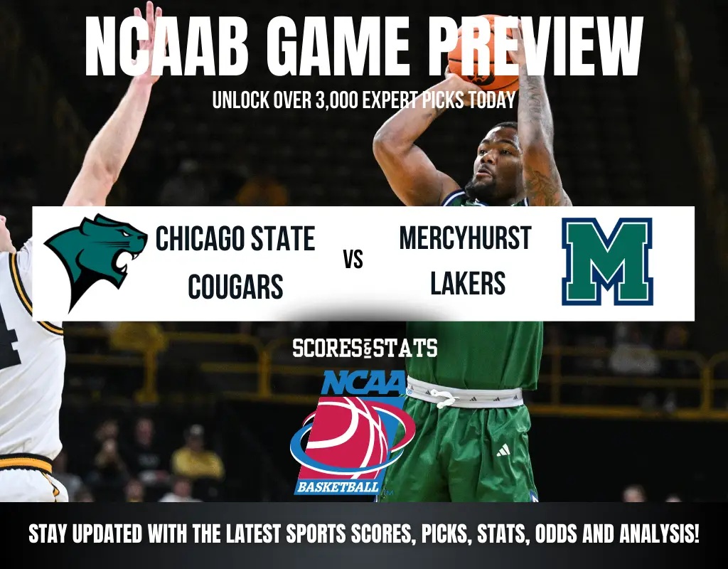 Chicago State Cougars vs Mercyhurst Lakers betting preview with odds, predictions, and best bets.