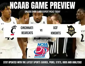 Cincinnati Bearcats vs UCF Knights betting preview with odds, predictions, and best bets.