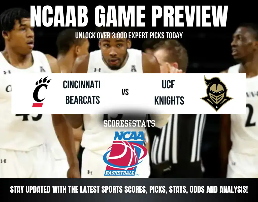 Cincinnati Bearcats vs UCF Knights betting preview with odds, predictions, and best bets.