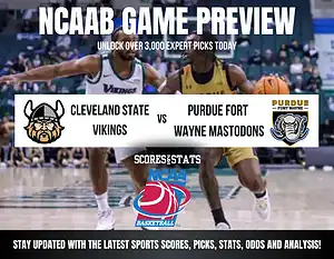 Cleveland State Vikings vs Purdue Fort Wayne Mastodons betting preview with odds, predictions, and best bets.