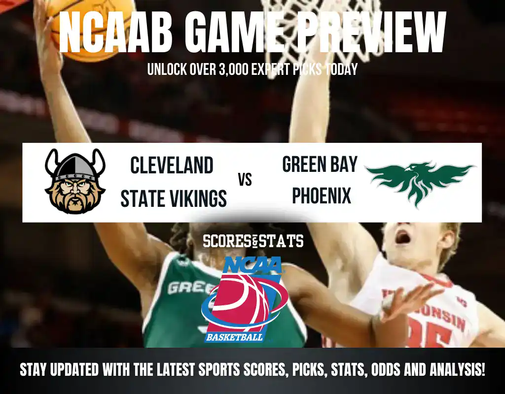 Cleveland State Vikings vs Green Bay Phoenix betting preview with odds, predictions, and best bets.