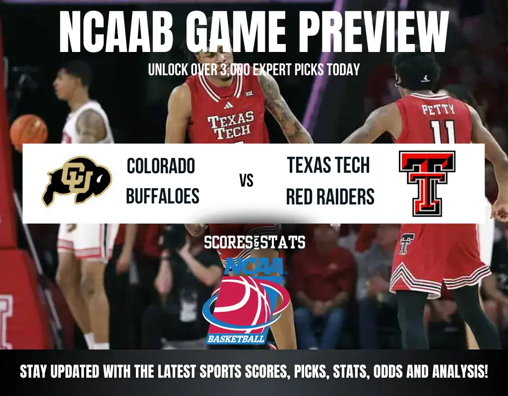 Colorado Buffaloes vs Texas Tech Red Raiders betting preview with odds, predictions, and best bets.