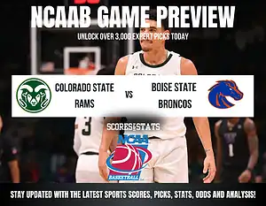 Colorado State Rams vs Boise State Broncos betting preview with odds, predictions, and best bets.