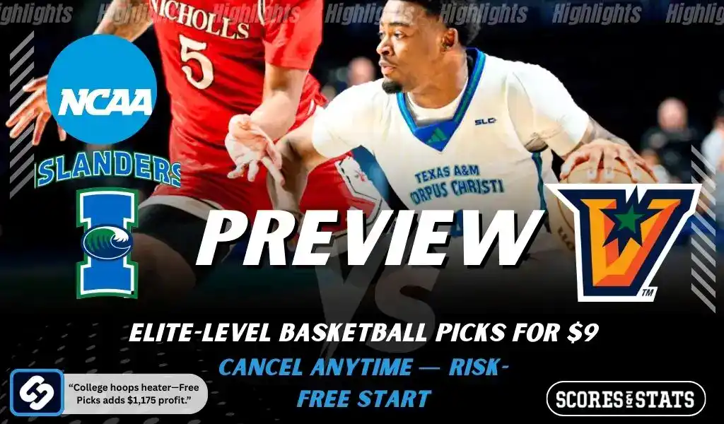 Previews 6 Texas A&M-Corpus Christi Islanders vs Texas-Rio Grande Valley Vaqueros preview graphic