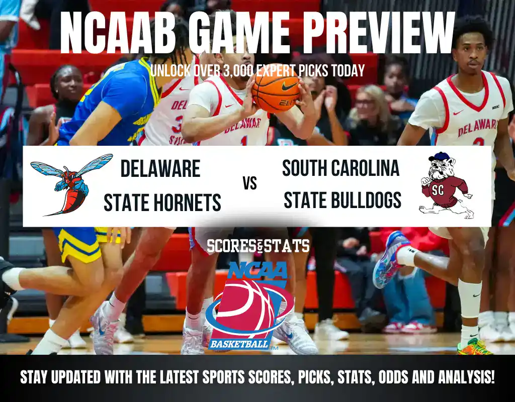 Delaware State Hornets vs South Carolina State Bulldogs betting preview with odds, predictions, and best bets.