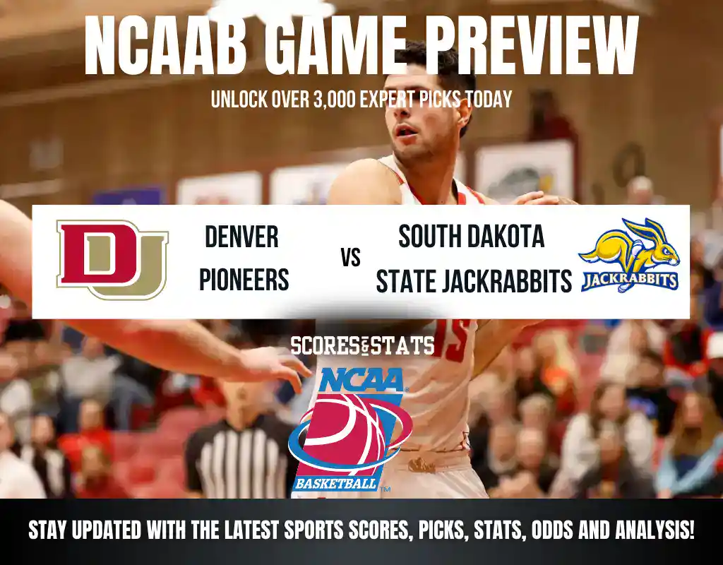 Denver Pioneers vs South Dakota State Jackrabbits betting preview with odds, predictions, and best bets.