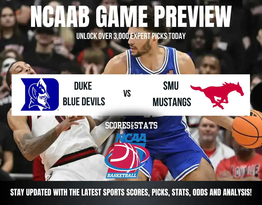 Duke Blue Devils vs SMU Mustangs betting preview with odds, predictions, and best bets.