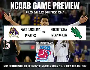 East Carolina Pirates vs North Texas Mean Green betting preview with odds, predictions, and best bets.