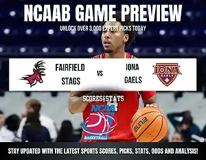 Fairfield Stags vs Iona Gaels betting preview with odds, predictions, and best bets.