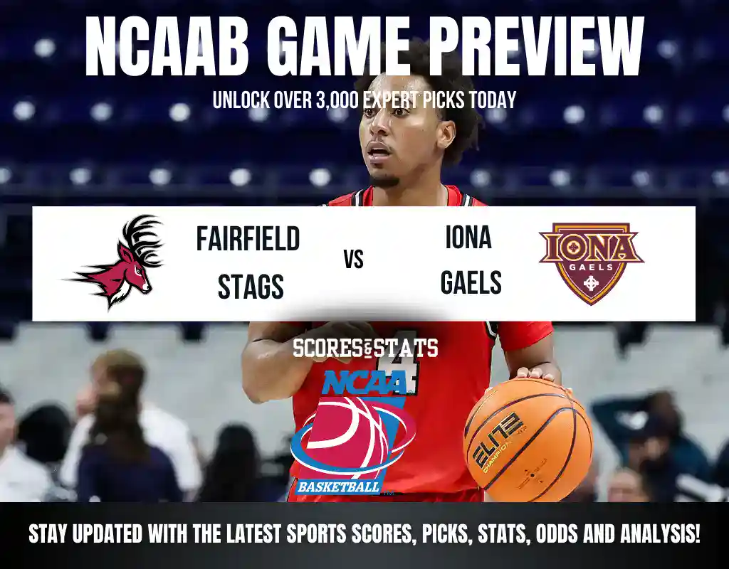 Fairfield Stags vs Iona Gaels betting preview with odds, predictions, and best bets.