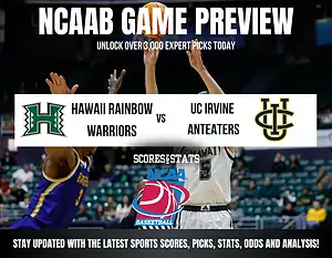 Hawaii Rainbow Warriors vs UC Irvine Anteaters betting preview with odds, predictions, and best bets.