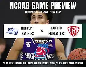 High Point Panthers vs Radford Highlanders betting preview with odds, predictions, and best bets.