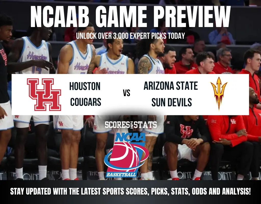 Arizona State Sun Devils vs Houston Cougars betting preview with odds, predictions, and best bets.