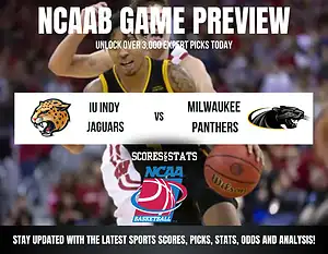 IU Indy Jaguars vs Milwaukee Panthers betting preview with odds, predictions, and best bets.