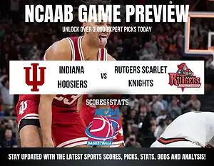Indiana Hoosiers vs Rutgers Scarlet Knights betting preview with odds, predictions, and best bets.