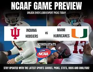 CFP National Championship betting preview featuring Indiana Hoosiers vs Miami Hurricanes with odds and predictions.