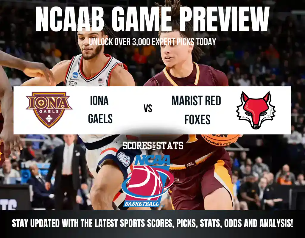 Previews 7 Iona Gaels vs Marist Red Foxes betting preview with odds, predictions, and best bets.