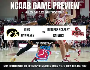 Iowa Hawkeyes vs Rutgers Scarlet Knights betting preview with odds, predictions, and best bets.