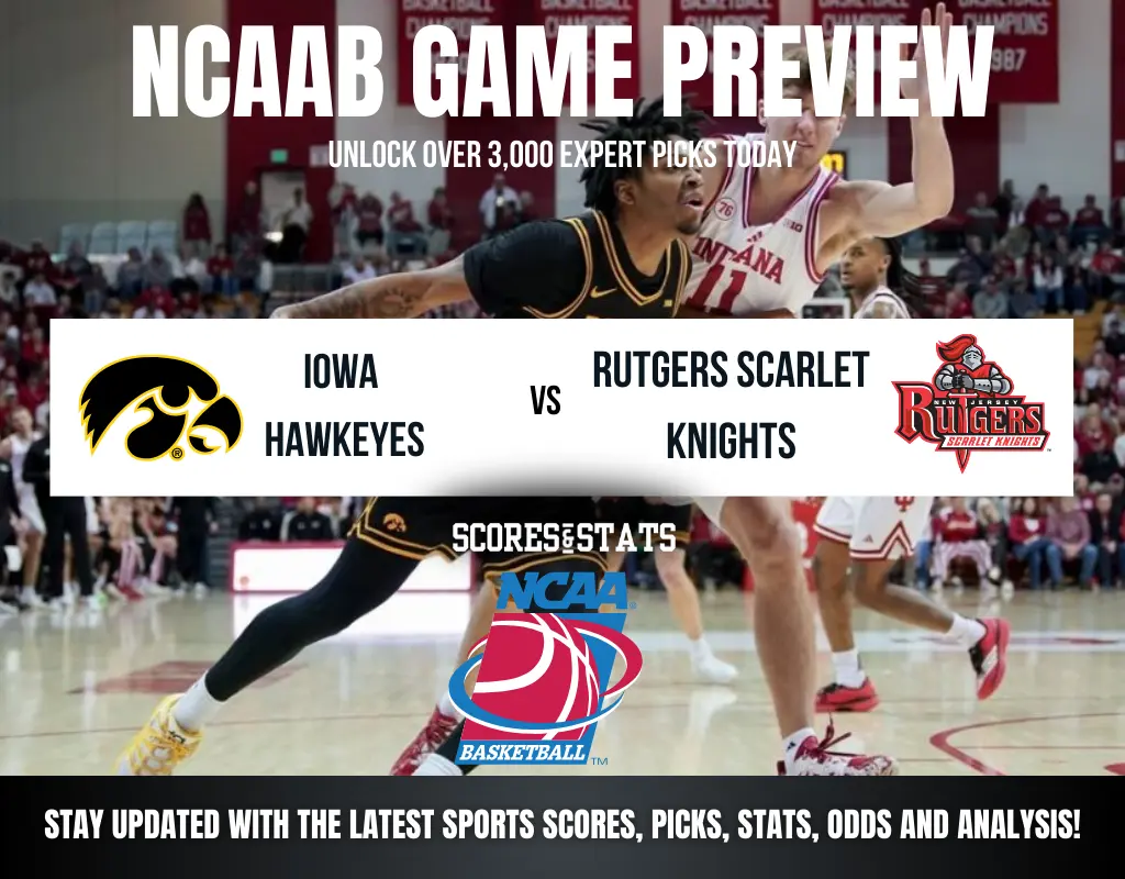 Iowa Hawkeyes vs Rutgers Scarlet Knights betting preview with odds, predictions, and best bets.