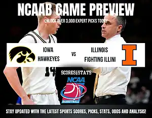 Iowa Hawkeyes vs Illinois Fighting Illini betting preview with odds, predictions, and best bets.