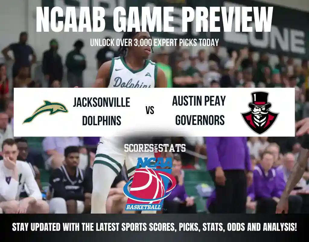 Jacksonville Dolphins vs Austin Peay Governors betting preview with odds, predictions, and best bets.