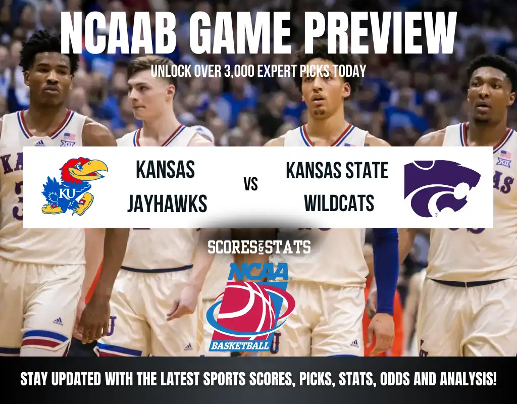 Kansas Jayhawks vs Kansas State Wildcats betting preview with odds, predictions, and best bets.