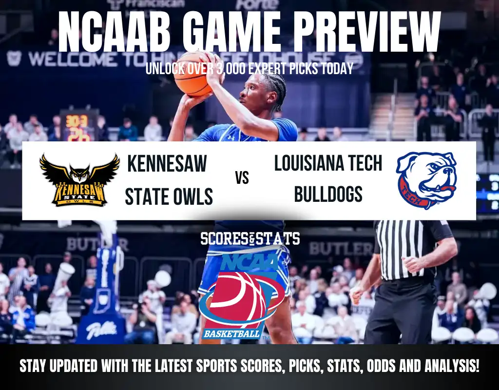 Kennesaw State Owls vs Louisiana Tech Bulldogs betting preview with odds, predictions, and best bets.