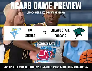 LIU Sharks vs Chicago State Cougars betting preview with odds, predictions, and best bets.