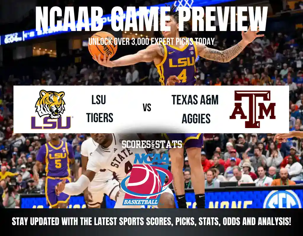 LSU Tigers vs Texas A&M Aggies betting preview with odds, predictions, and best bets.