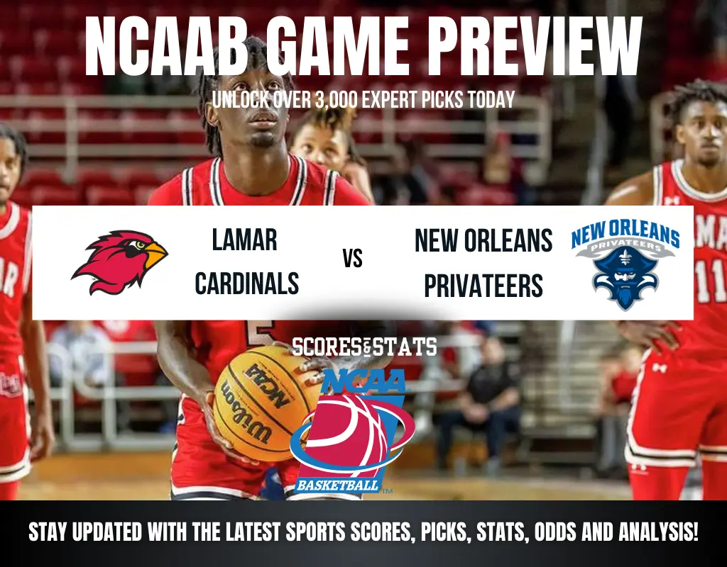 Lamar Cardinals vs New Orleans Privateers betting preview with odds, predictions, and best bets.
