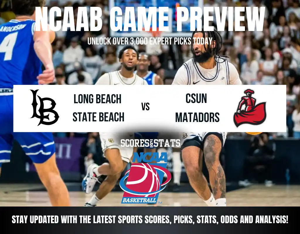 Long Beach State Beach vs CSUN Matadors betting preview with odds, predictions, and best bets.