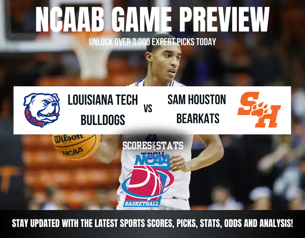 Louisiana Tech Bulldogs vs Sam Houston Bearkats betting preview with odds, predictions, and best bets.