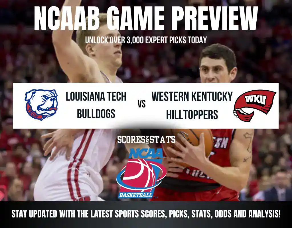 Louisiana Tech Bulldogs vs Western Kentucky Hilltoppers betting preview with odds, predictions, and best bets.