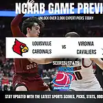 Louisville Cardinals vs Virginia Cavaliers betting preview with odds, predictions, and best bets.