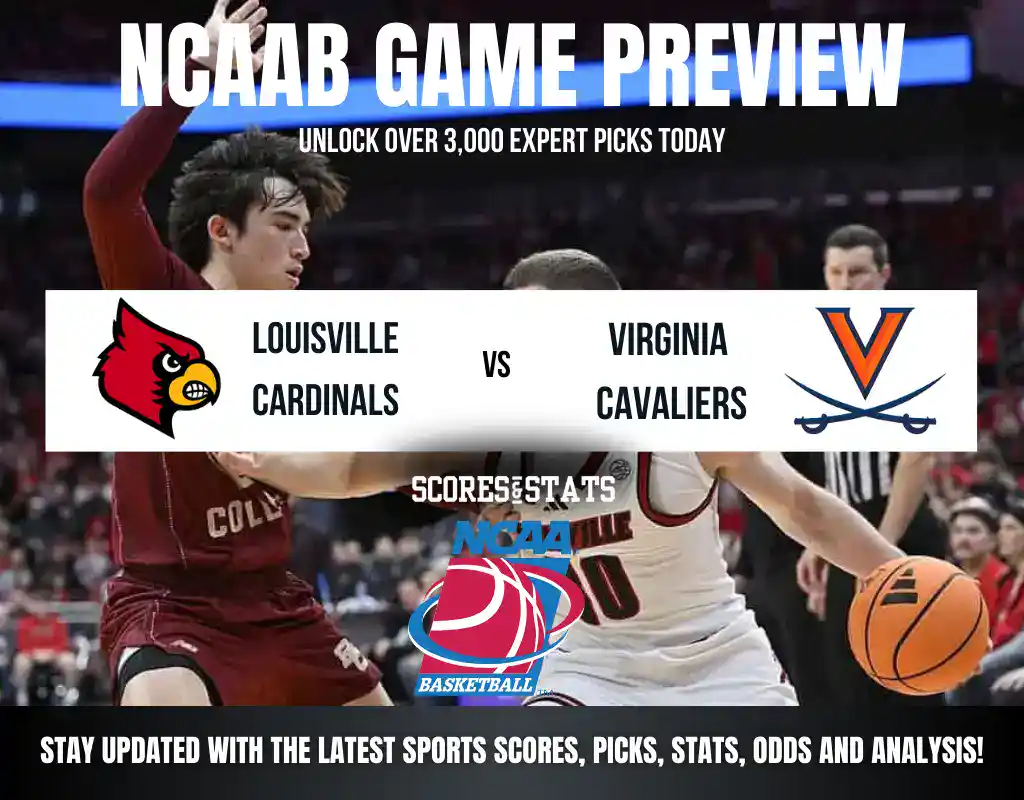 Louisville Cardinals vs Virginia Cavaliers betting preview with odds, predictions, and best bets.