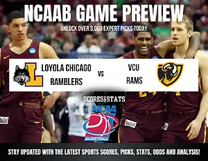 Loyola Chicago Ramblers vs VCU Rams betting preview with odds, predictions, and best bets.