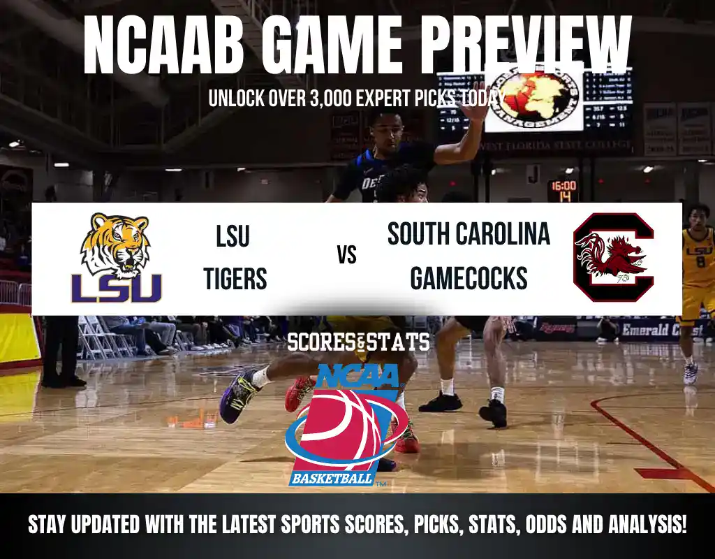 LSU Tigers vs South Carolina Gamecocks betting preview with odds, predictions, and best bets.