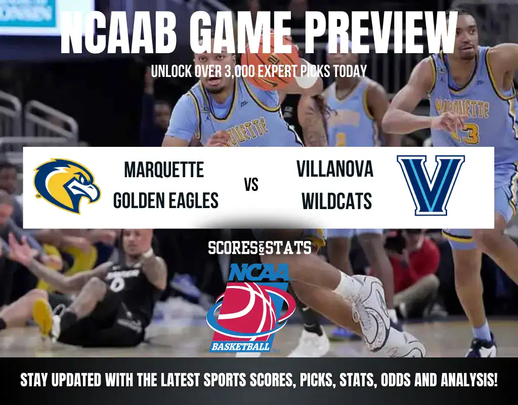 Marquette Golden Eagles vs Villanova Wildcats betting preview with odds, predictions, and best bets.