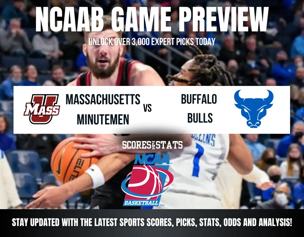 Massachusetts Minutemen vs Buffalo Bulls betting preview with odds, predictions, and best bets.