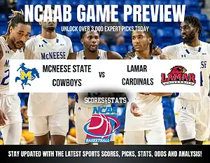 McNeese State Cowboys vs Lamar Cardinals betting preview with odds, predictions, and best bets.