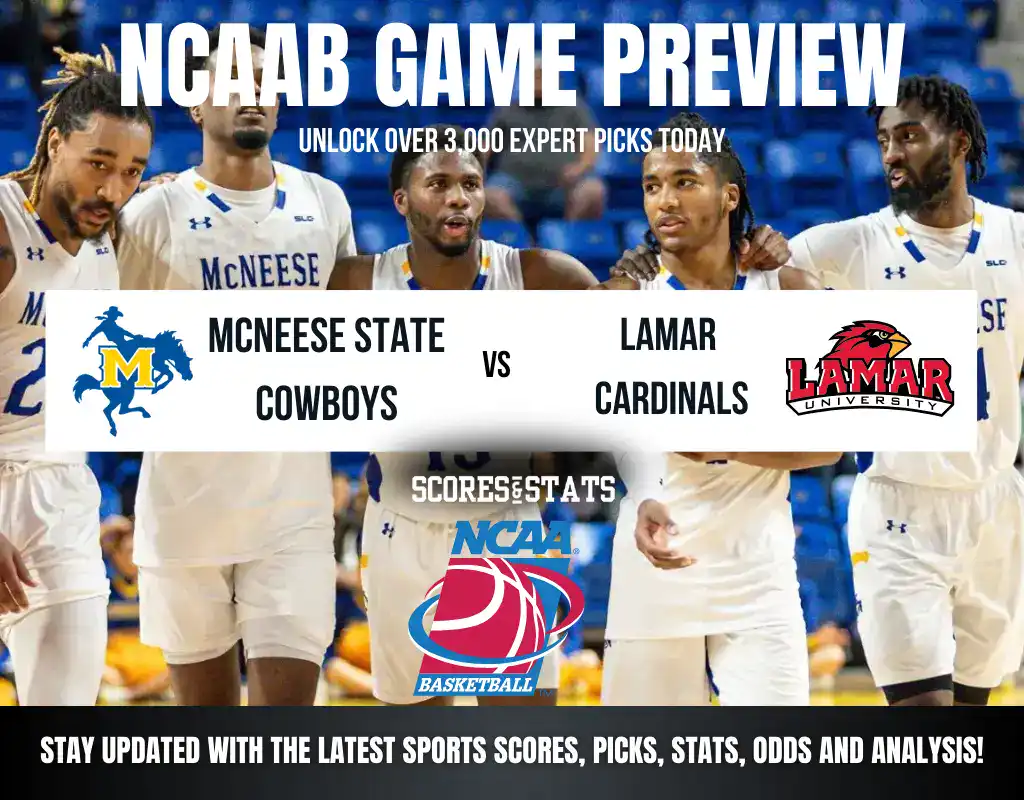 McNeese State Cowboys vs Lamar Cardinals betting preview with odds, predictions, and best bets.