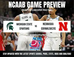 Michigan State Spartans vs Nebraska Cornhuskers betting preview with odds, predictions, and best bets.