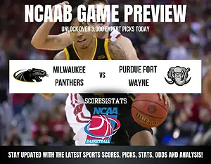 Milwaukee Panthers vs Purdue Fort Wayne Mastodons betting preview with odds, predictions, and best bets.