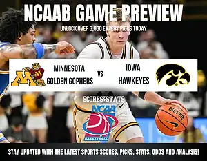 Minnesota Golden Gophers vs Iowa Hawkeyes betting preview with odds, predictions, and best bets.
