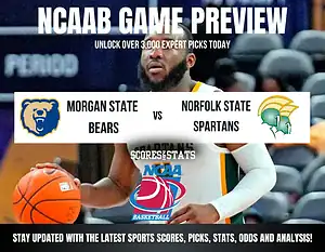 Morgan State Bears vs Norfolk State Spartans betting preview with odds, predictions, and best bets.
