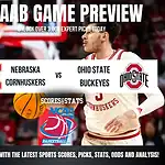 Nebraska Cornhuskers vs Ohio State Buckeyes betting preview with odds, predictions, and best bets.