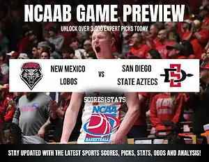 New Mexico Lobos vs San Diego State Aztecs betting preview with odds, predictions, and best bets.