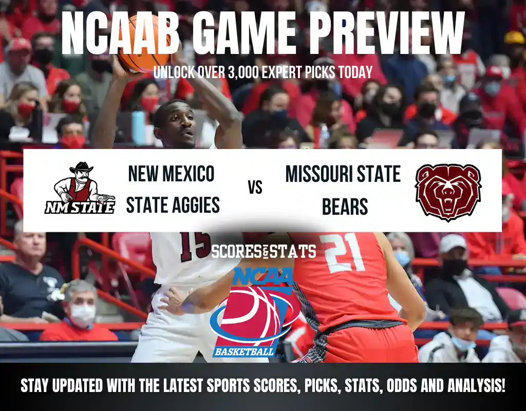 New Mexico State Aggies vs Missouri State Bears betting preview with odds, predictions, and best bets.
