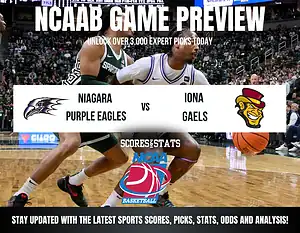 Niagara Purple Eagles vs Iona Gaels betting preview with odds, predictions, and best bets.